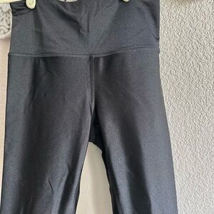Athleta Black Elation Shine Leggings